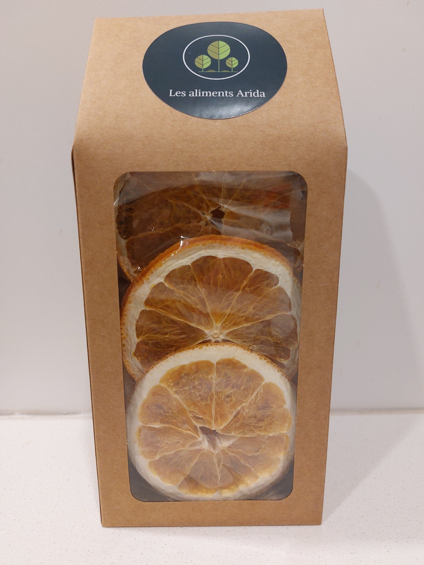 Oranges déshydratées en Boîte Cadeau