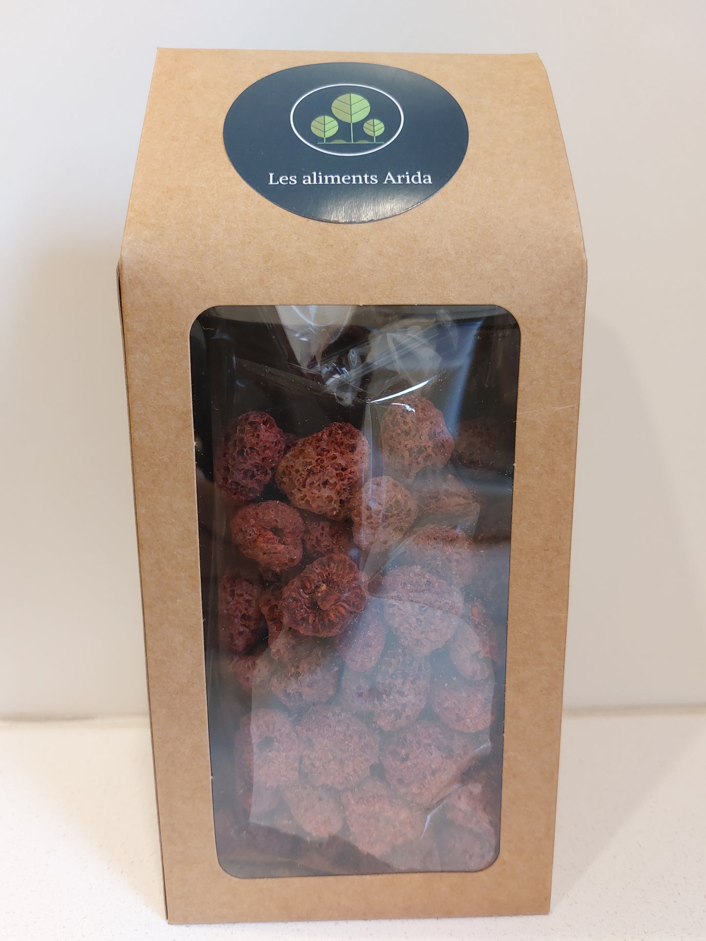 Framboises déshydratées en Boîte Cadeau