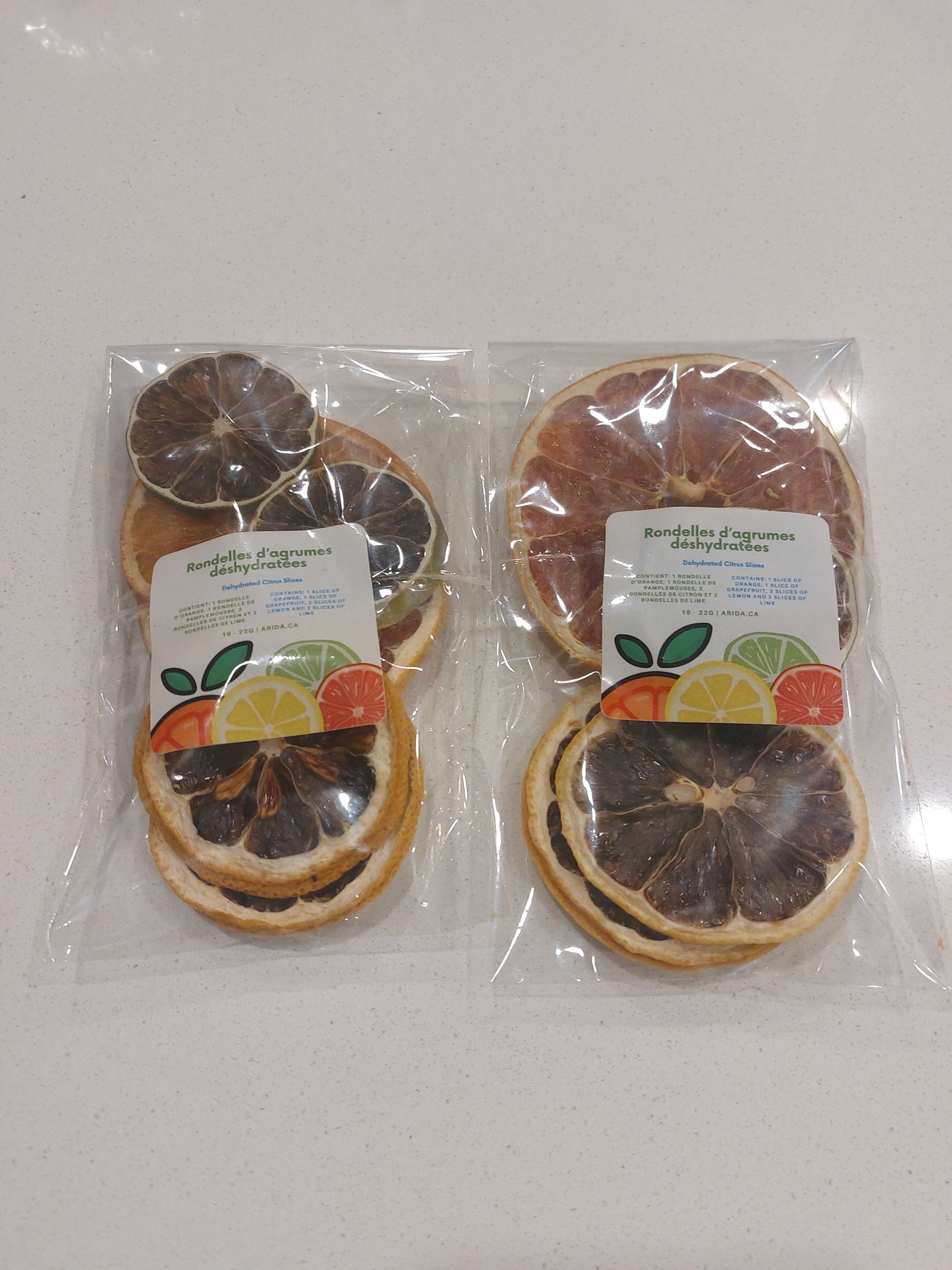 Sachets d'agrumes