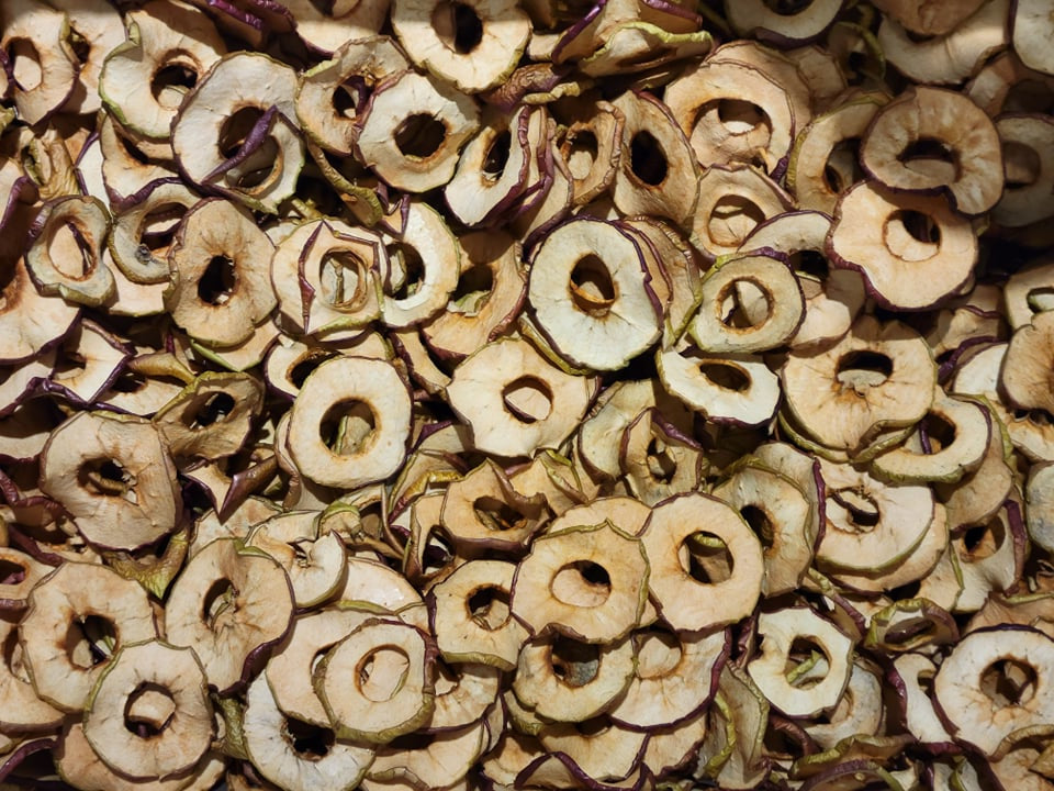 Pommes du Québec déshydratées