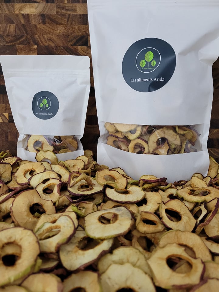 Dehydrated Quebec apples