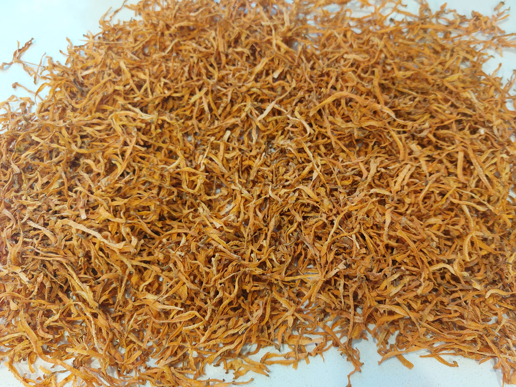 Dehydrated grated carrots