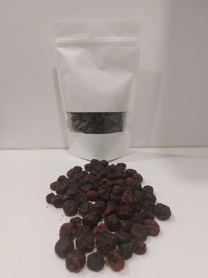 Dehydrated blueberries