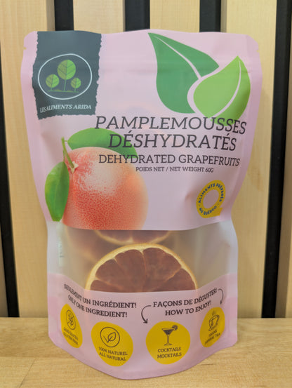 Pamplemousses Roses déshydratés