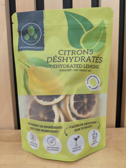 Citrons déshydratés