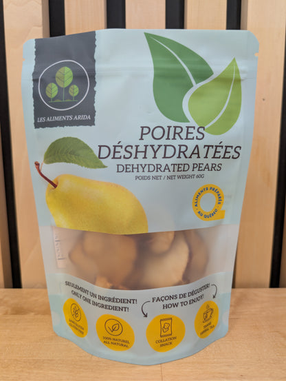 Poires Bartlett déshydratées